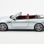BMW M6 F12 Cabriolet Silverstone Argent II Paragon 1:18 - image 4 of 8