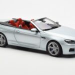 BMW M6 F12 Cabriolet Silverstone Argent II Paragon 1:18 - image 6 of 8
