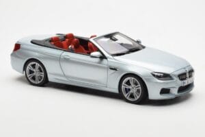 BMW M6 F12 Cabriolet Silverstone Argent II Paragon 1:18 80432253656 Métal — image 6 sur 8