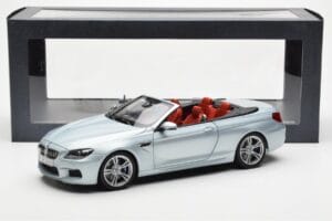 BMW M6 F12 Cabriolet Silverstone Argent II Paragon 1:18 80432253656 Métal — image 8 sur 8