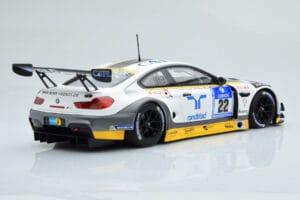 BMW M6 GT3 Rowe Racing #98 A. Graf / R. Westbrook / N. Catsburg / N. Paltalla 24 Hours of Nurburgring 2016 Minichamps 1:18 15 — image 2 sur 6