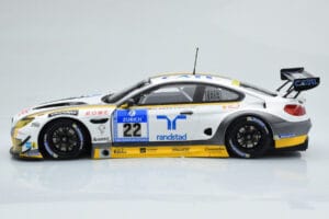 BMW M6 GT3 Rowe Racing #98 A. Graf / R. Westbrook / N. Catsburg / N. Paltalla 24 Hours of Nurburgring 2016 Minichamps 1:18 15 — image 3 sur 6