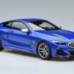 BMW M850i G15 Bleu Métallisé Norev 1:18 183286 Métal - image 5 of 7