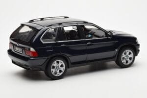 BMW X5 4.4i E53 Bleu Foncé Kyosho 1:18 08521DB Métal — image 3 sur 8
