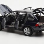BMW X5 4.4i E53 Bleu Foncé Kyosho 1:18 - image 5 of 8
