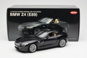 BMW Z4 E89 Spider Noir Métallisé Kyosho 1:18 08771BK Métal — image 9 sur 9