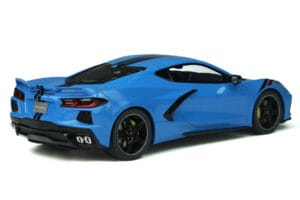 Chevrolet Corvette C8 Rapid Bleu GT Spirit 1:18 GT286 Résine — image 3 sur 7