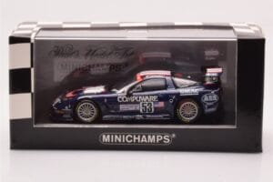 Chevrolet Corvette C5R #53 R. Fellows / J. O'Connell / F. Freon 24 Hours of Le Mans 2003 Minichamps 1:43 400031453 Métal — image 4 sur 4