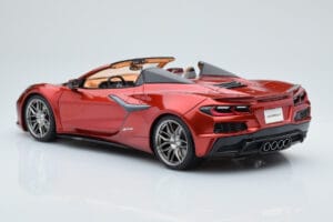 Chevrolet Corvette C8 Z06 Cabriolet Rouge Mist GT Spirit 1:18 GT402 Résine — image 4 sur 5