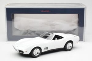 Chevrolet Corvette C3 Cabriolet Can-Am Blanc Norev 1:18 189038 Métal — image 6 sur 6