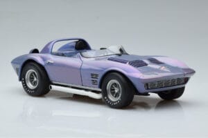 Chevrolet Corvette Grand Sport Roadster Laguna Seca Bleu Ciel Exoto 1:18 EXPRM00080 Métal — image 5 sur 9