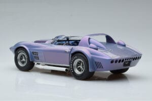 Chevrolet Corvette Grand Sport Roadster Laguna Seca Bleu Ciel Exoto 1:18 EXPRM00080 Métal — image 6 sur 9