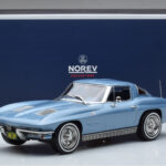 Chevrolet Corvette C2 Sting Ray Bleu Norev 1:18 - image 6 of 6
