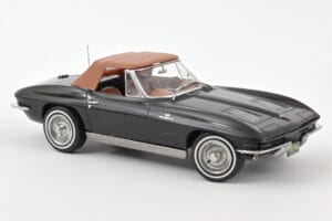 Chevrolet Corvette C2 Sting Ray Cabriolet Norev 1:18 189055 Métal — image 3 sur 3