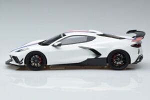 Chevrolet Hennessey Corvette C8 Arctic Blanc GT Spirit 1:18 GT317 Résine — image 3 sur 6
