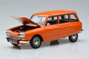 Citroen Ami 8 Break Tenere Orange Norev 1:18 181674 Métal — image 2 sur 7