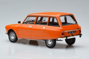 Citroen Ami 8 Break Tenere Orange Norev 1:18 181674 Métal — image 6 sur 7