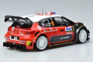 Citroen C3 WRC #9 S. Lefebvre / G. Moreau Tour de Corse 2017 Norev 1:18 181633 Métal — image 2 sur 6