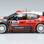Citroen C3 WRC #9 S. Lefebvre / G. Moreau Tour de Corse 2017 Norev 1:18 181633 Métal - image 3 of 6