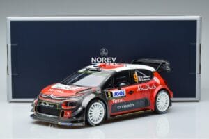 Citroen C3 WRC #9 S. Lefebvre / G. Moreau Tour de Corse 2017 Norev 1:18 181633 Métal — image 6 sur 6
