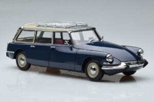 Citroen ID 19 Break Orient Bleu Norev 1:18 181770 Métal — image 6 sur 9