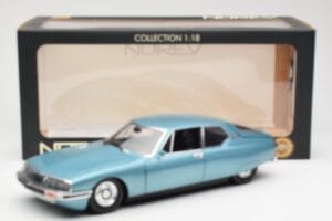 Citroen SM Bleu Clair Métallisé Norev 1:18 181589 Métal — image 8 sur 8