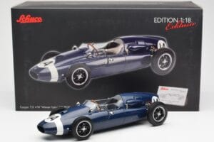 Cooper T51 Climax #14 S. Moss Italian GP Winner 1959 Schuco 1:18 450032600 Métal — image 8 sur 8
