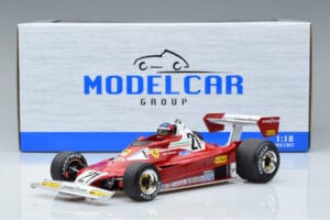 Ferrari 312 T2 B #21 G. Villeneuve Canadian GP 1977 MCG 1:18 MCG18623F Métal — image 6 sur 6