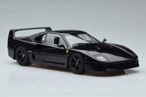 Ferrari F40 Lightweight Noir Kyosho 1:18 08412BK Métal — image 8 sur 12