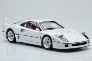 Ferrari F40 Blanc Nacré Kyosho 1:18 08416PW-G Métal — image 6 sur 8
