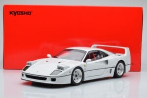 Ferrari F40 Blanc Nacré Kyosho 1:18 08416PW-G Métal — image 8 sur 8