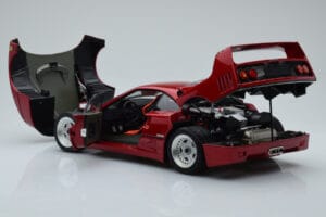 Ferrari F40 Rouge Métallisé Asia Exclusive Kyosho 1:18 08416RM-G Métal — image 6 sur 14