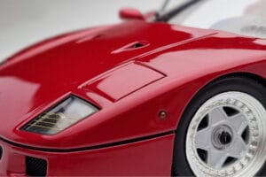 Ferrari F40 Rouge Métallisé Asia Exclusive Kyosho 1:18 08416RM-G Métal — image 9 sur 14