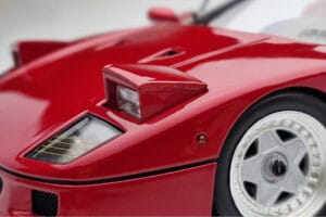 Ferrari F40 Rouge Métallisé Asia Exclusive Kyosho 1:18 08416RM-G Métal — image 10 sur 14