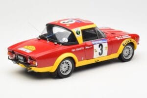 Fiat 124 Abarth #3 Barbasio / Sodano East African Safari Rally 1974 Sun Star 1:18 4952 Métal — image 3 sur 8