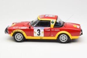 Fiat 124 Abarth #3 Barbasio / Sodano East African Safari Rally 1974 Sun Star 1:18 4952 Métal — image 4 sur 8