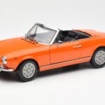 Fiat 124 BS Orange Sun Star 1:18 4906