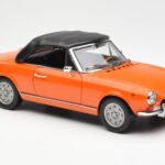 Fiat 124 BS Orange Sun Star 1:18 4906 - image 6 of 8