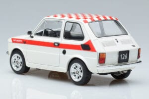 Fiat 126 Abarth Blanc MCG 1:18 MCG18325 Métal — image 5 sur 6