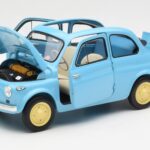 Fiat Nuova 500 Celeste Bleu Kyosho 1:18 08966LB - image 2 of 8