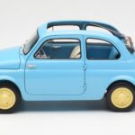 Fiat Nuova 500 Celeste Bleu Kyosho 1:18 08966LB - image 4 of 8