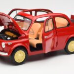 Fiat Nuova 500 Coral Rouge Kyosho 1:18 08966R - image 2 of 8