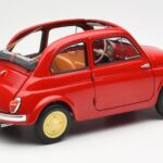 Fiat Nuova 500 Coral Rouge Kyosho 1:18 08966R - image 3 of 8