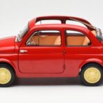 Fiat Nuova 500 Coral Rouge Kyosho 1:18 08966R - image 4 of 8