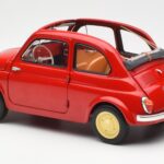 Fiat Nuova 500 Coral Rouge Kyosho 1:18 08966R - image 7 of 8