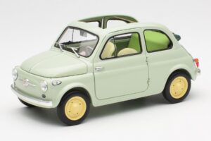 Fiat Nuova 500 Clear Vert Kyosho 1:18 08966LG