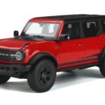 Ford Bronco 4-Door Wildtrak Rouge GT Spirit 1:18 GT360