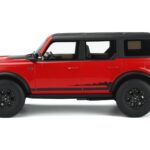 Ford Bronco 4-Door Wildtrak Rouge GT Spirit 1:18 GT360 - image 3 of 5
