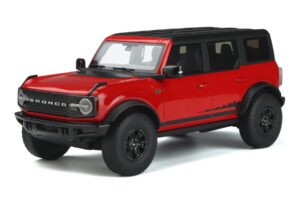 Ford Bronco 4-Door Wildtrak Rouge GT Spirit 1:18 GT360