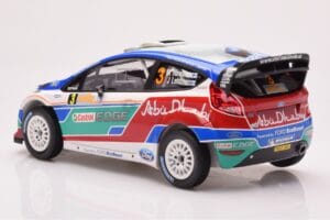 Ford Fiesta RS WRC Ford Abu Dhabi #3 M. Hirvonen / J. Lehtinen Winner Rally Australia 2011 Minichamps 1:18 151110803 Métal — image 5 sur 6